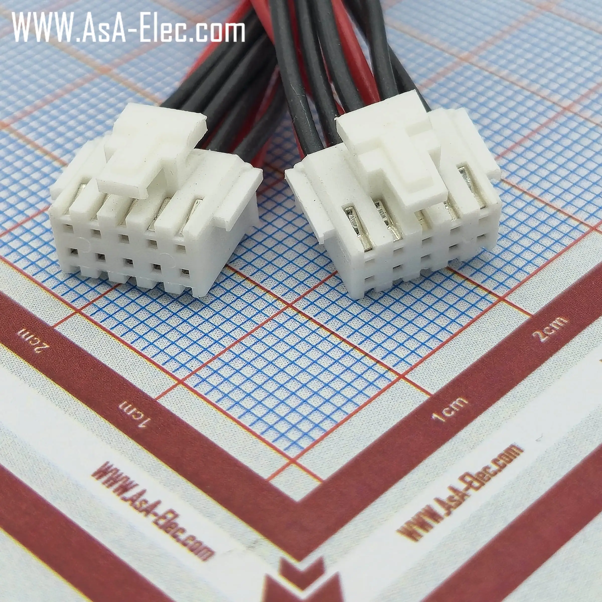 کابل2*10 به 2*5  فاصله 2mm-سیم 7×0/26 نسوز